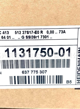 ROC413 512 27S17-E0 ID631694-01/1131750-01海德汉原装编码器