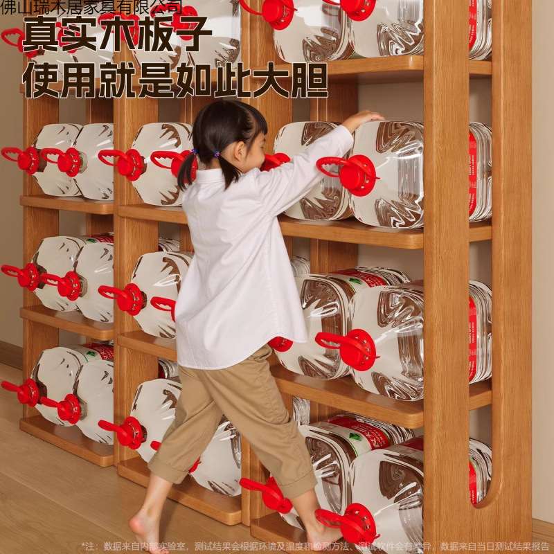 书架落地置物架一体靠墙转角储物柜简易学生家用不占空间实木书柜