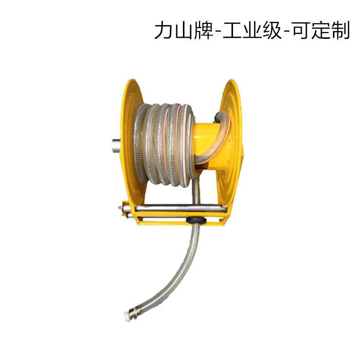 吸尘器卷管器厂真空软管存储卷轴自动空气软管卷盘自动伸缩超高压
