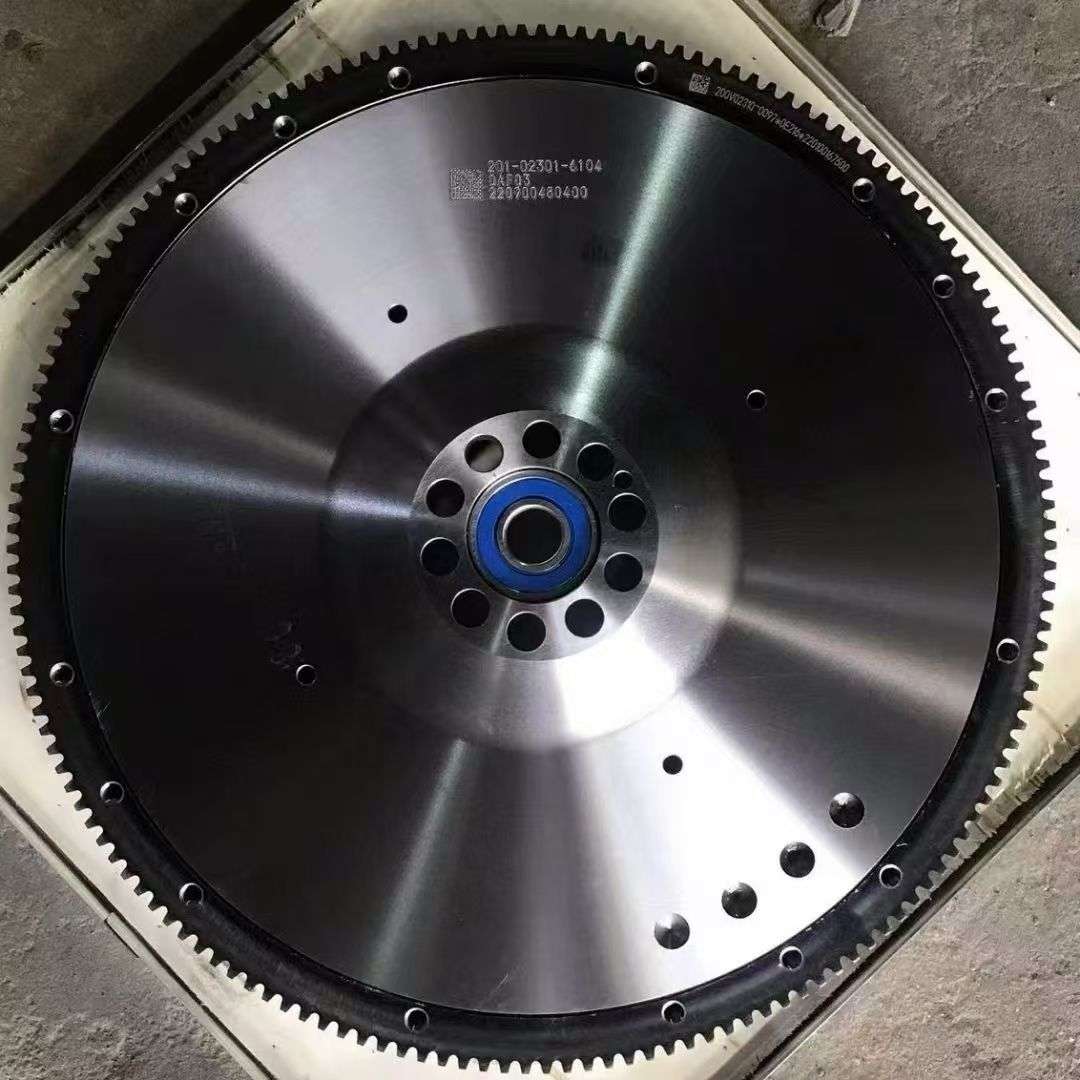 重汽HOWOT7 汕德卡MC13曼发动机系列飞轮总成 201-02301-6104