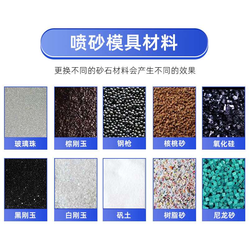 不锈钢工件表面处理湿式喷砂机五金精密加工金属表面美化水喷砂机