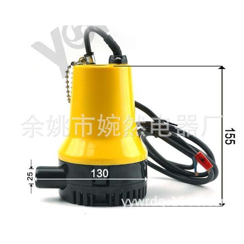 直流水泵12V24V微型潜水泵抽水机农用浇地小型潜水泵船用舱底泵厂