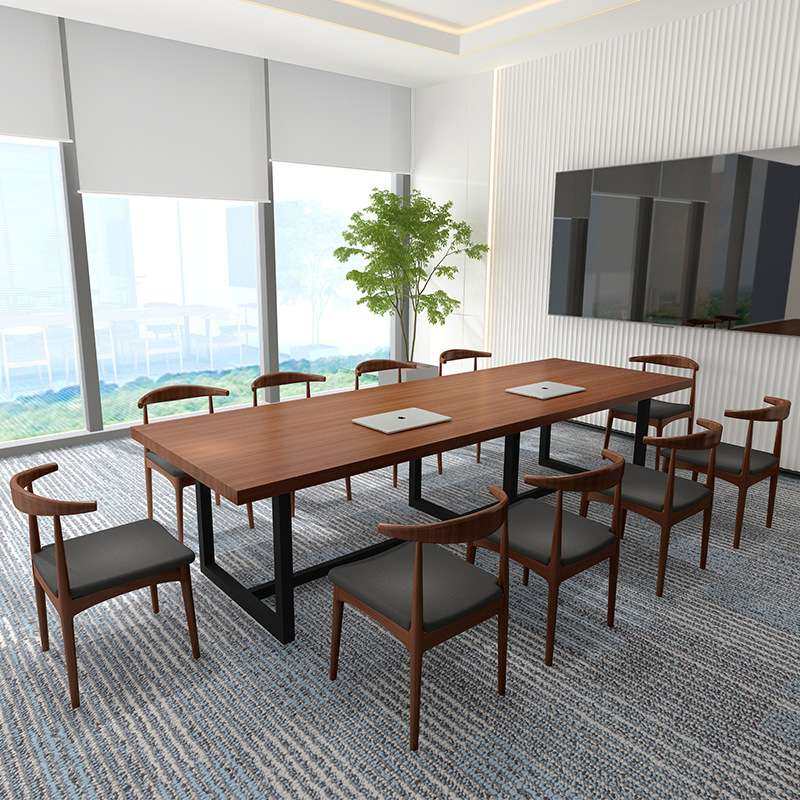 实木会议桌长桌简约现代loft四驱车零配件/工具