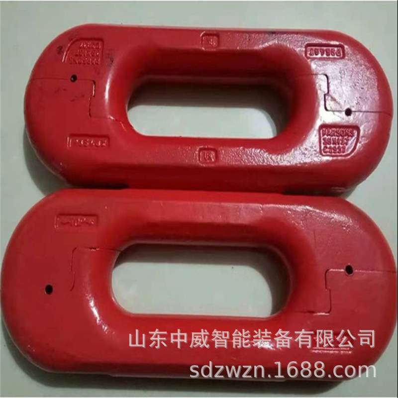 矿用圆环链用扁平接链环 刮板机链条连接环34×126圆环链用接链环