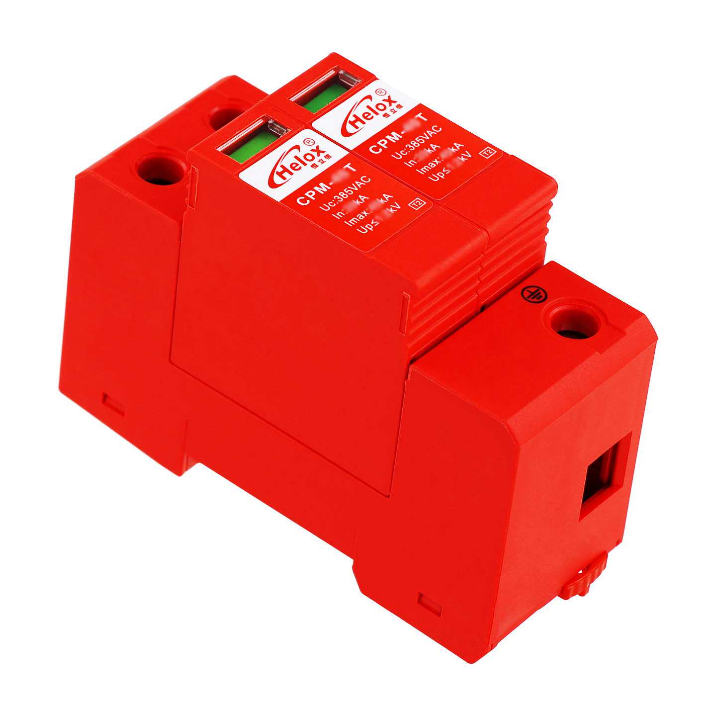 恒立信220V电源防雷器80KA B级单相避雷浪涌保护器CPM-80T 1.8KV
