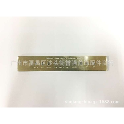 圆形拉线板 单排拉丝板 黄金银线拔线板 打金工具0.12-0.245