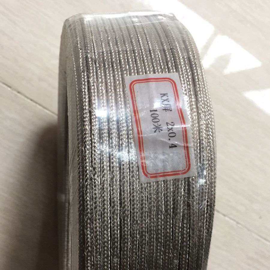 KX金属屏蔽线耐高温补偿导线屏蔽线测温线热电偶s 型温度导线