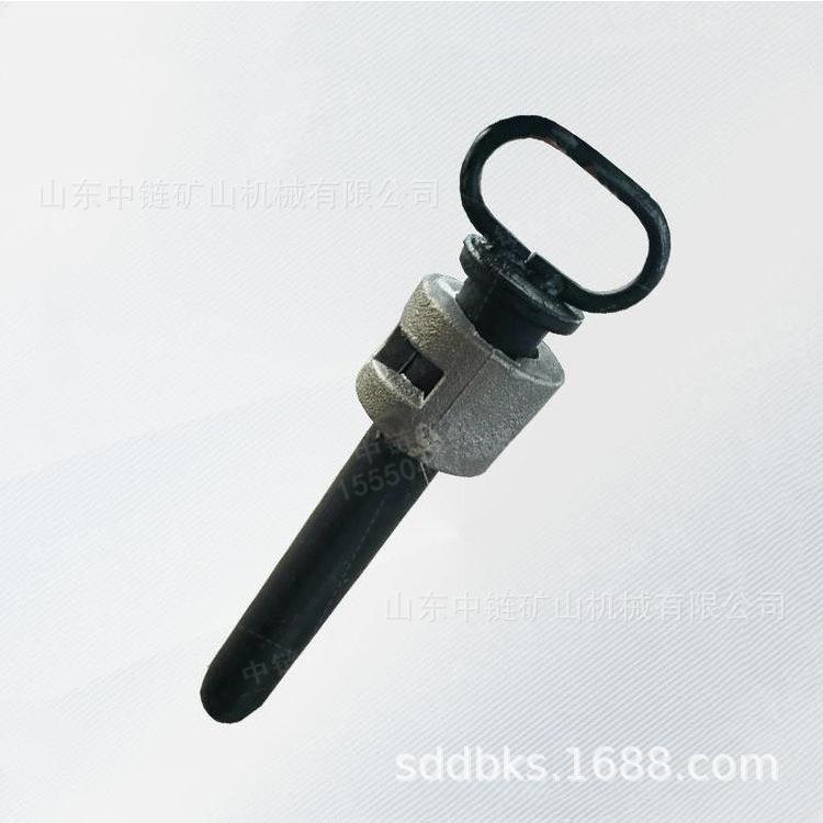 山东中链矿车销子 连接紧固性好矿车三环链连接插销 1.5T矿车销子