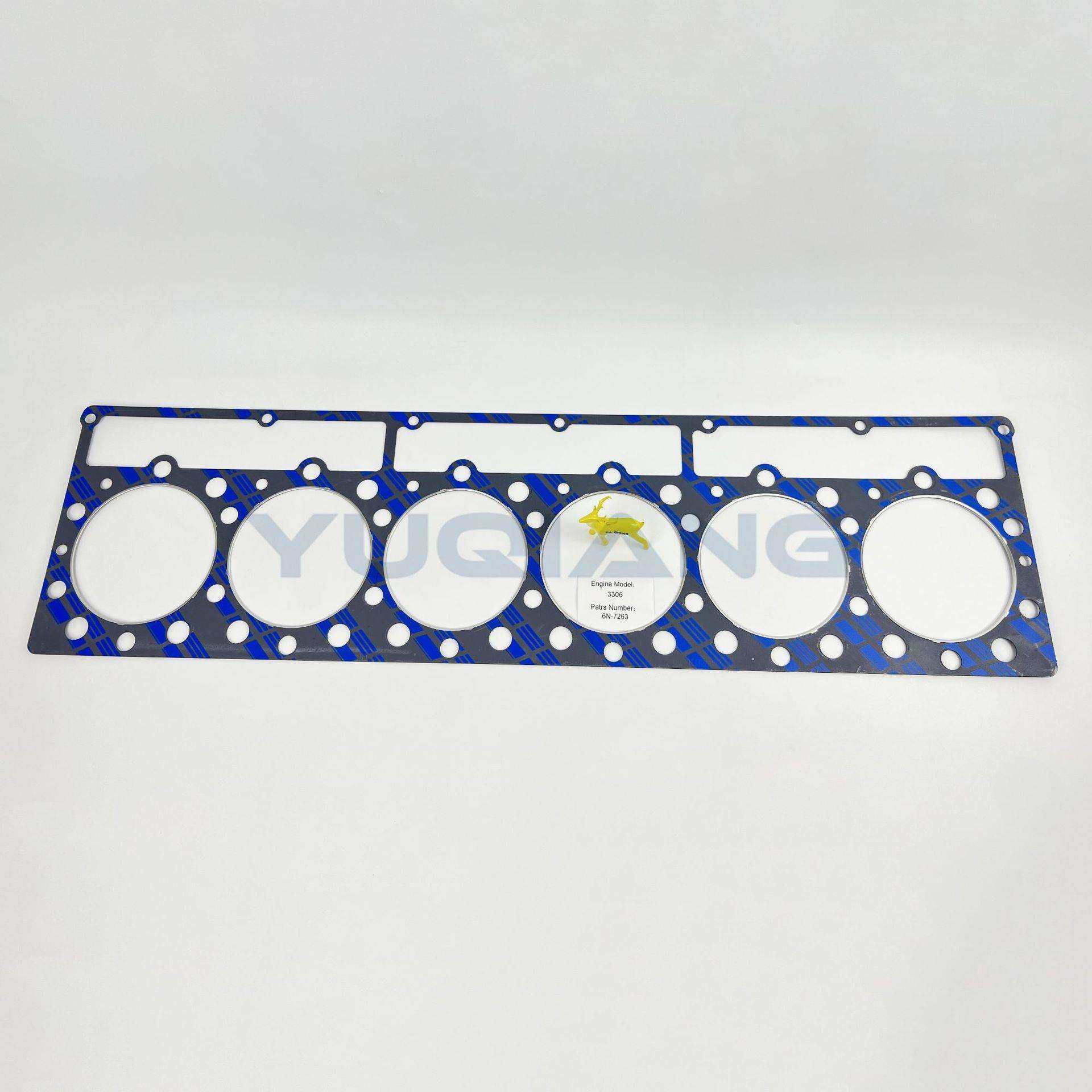 6N-7263汽缸垫适用工程机械CAT966C 980G G3306发动机配件6N7263