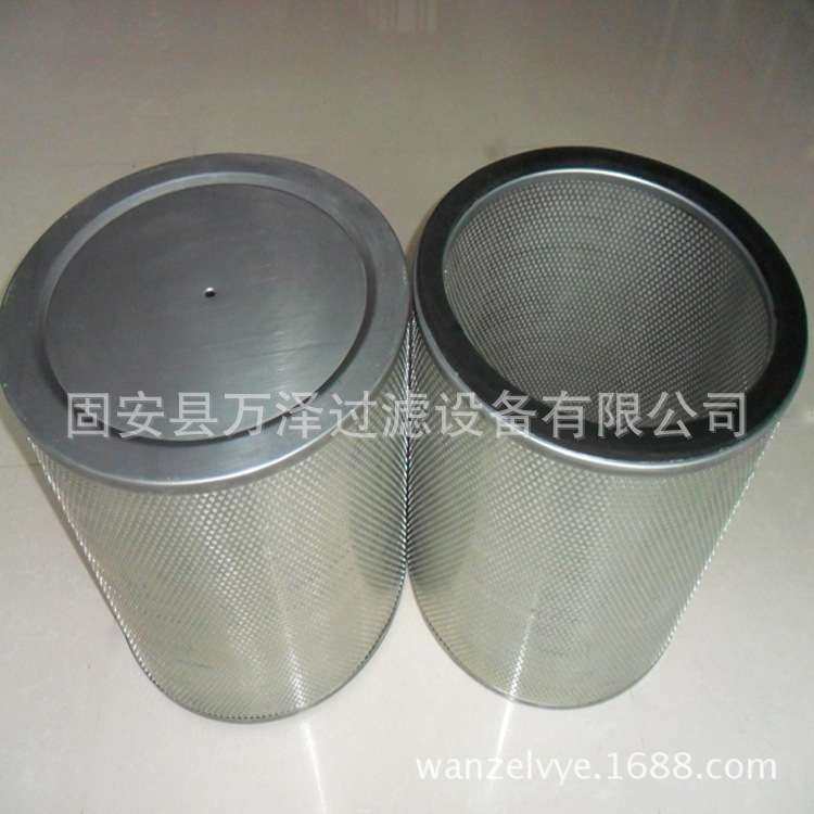 万泽供工业大型罗茨风机滤芯 电厂风机进气口滤芯空气过滤芯