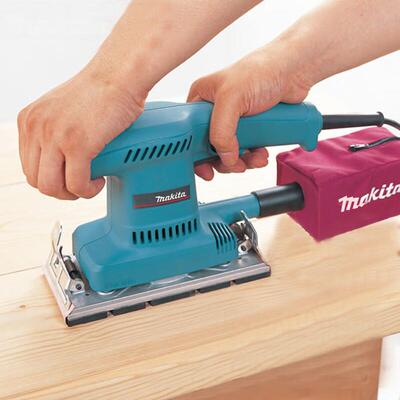 牧田 牧田砂光机砂纸机平板式墙面打磨抛光BO4510H油漆金属BO3700