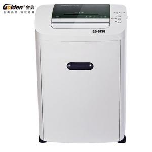 金典(GOLDEN)GD-9136碎纸机办公家用A4单次6张20L可碎纸卡