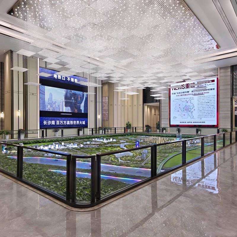 酒店大堂水晶灯婚礼婚宴会场展厅宴会厅大型装饰灯具售楼部