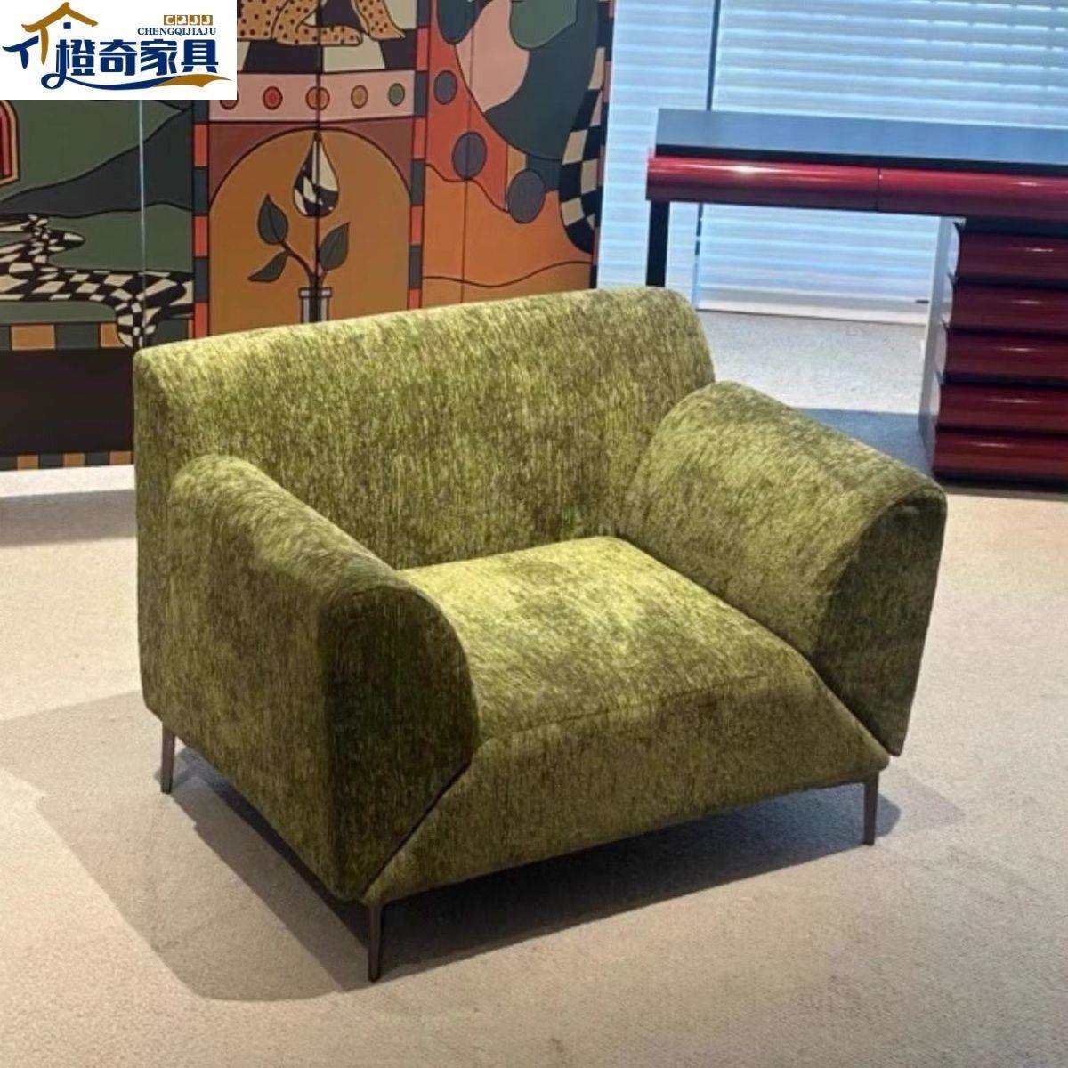 意式沙发床两用单人椅休闲椅法式出租屋客厅阳台简约懒人沙发椅,鲜花速递/花卉仿真/绿植园艺,割草机/草坪机,淘宝优惠券,粉丝福利购,淘宝优惠卷