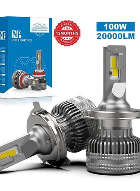 NP 50W 5000LM 6000K LED H7 LED汽车前大灯 汽车雾灯 LED