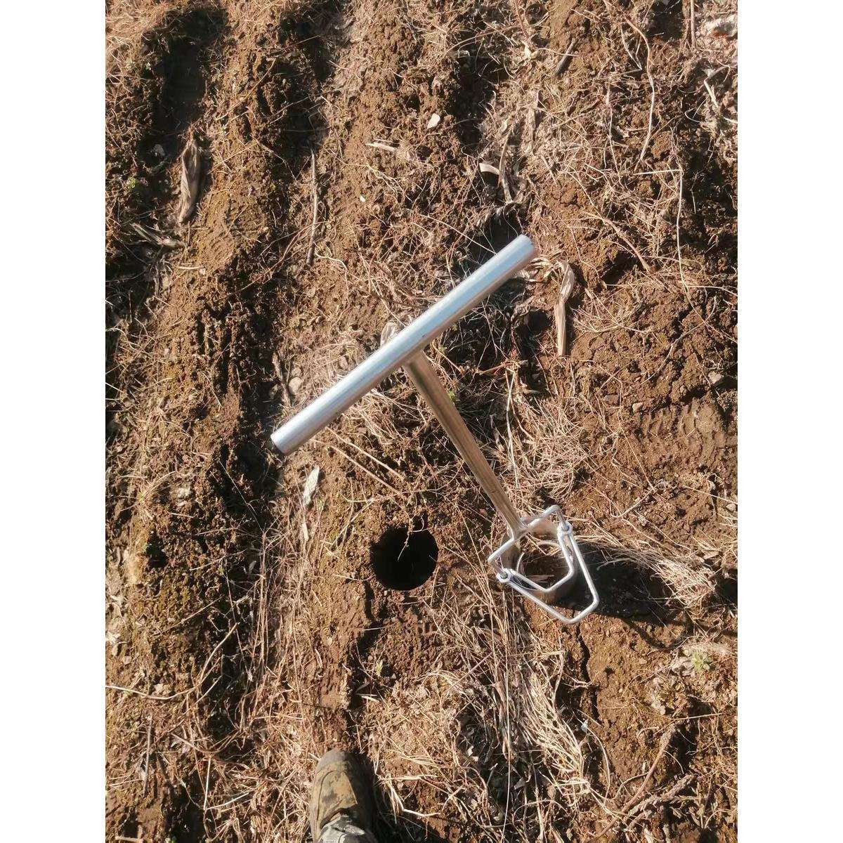 移苗器移栽器移玉米神器移苗神器起苗器挖苗器打孔器加厚白钢圆筒