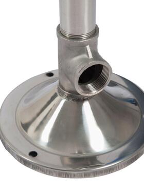 供应安航AHLB-11立式不锈钢翻盖洗眼器