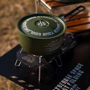 WELLHIKE户外绿野套锅 锅具炉具露营装备炊具野炊专用锅便携套装