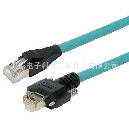 L-COM TRG514-T6T-10M 超5类GigE SF/UTP高柔性以太网线缆 现货