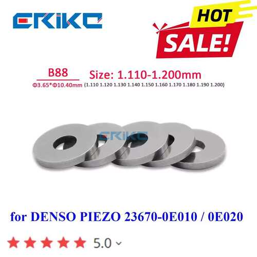 B88 (1.110-1.200) 50pcs 喷油器调整垫片23670-0E060 3670-0E070