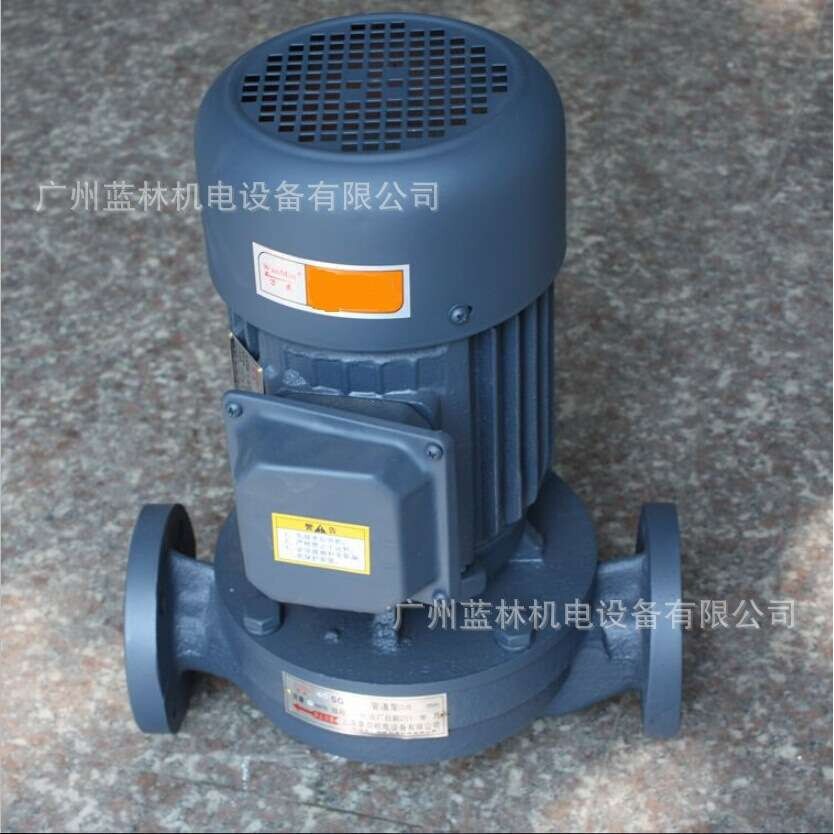 SG/SGR立式管道泵 4kw立式热水管道泵 32SG12-50立式管道泵图片