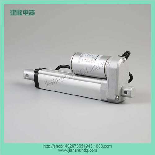电动推杆小型电动缸直流推杆JS-TGZ-U2-150mm智能垃圾箱电机