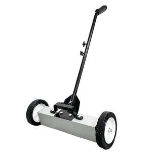 磁力拾取器推车 清道夫大面积清理螺丝铁屑 可伸缩磁性捡拾器