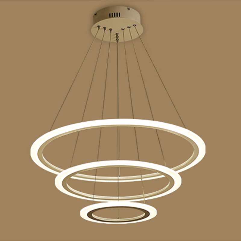 现代简约LED餐吊灯亚克力铝艺家装灯创意客厅卧室灯具 厂家直销