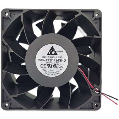 台达FFB1424SHG 14050 24V 2.3A 14CM双滚珠 暴力大风量散热风扇