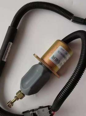 熄火电磁 徐工ZL50GN装载机停车电磁铁860134705 熄火开关