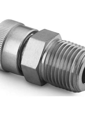 世伟洛克SS-2-UT-1-2不锈钢Ultra-Torr真空接头外螺纹NPT 1/8 in.