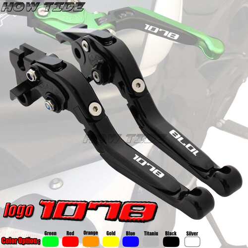 适用 BRUTALE 1078RR 2008-2012 可调节刹车离合牛角手把拉杆手柄