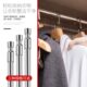 顶谷衣柜挂衣杆衣柜伸缩单杆柜内柜子横杆不锈钢衣橱晾衣衣通配件
