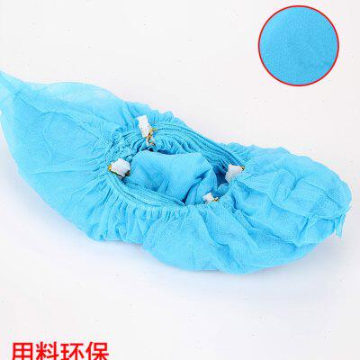 全自动鞋套机专用鞋套无纺布T型扣家用新款一次性鞋膜机脚套包邮