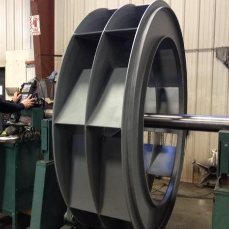 船用风机轮船舶扇叶烟草风机风叶鼓风机风轮防爆船用机舱风机