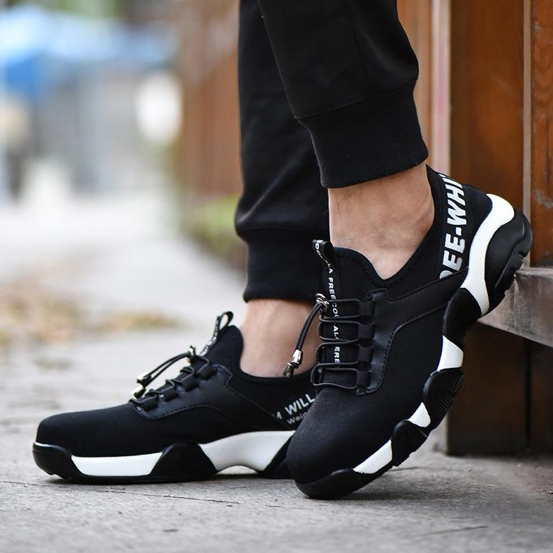 防底刺轻便砸软安全工作超轻网防滑透气穿男夏季劳保鞋防臭包头钢