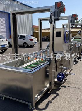 高压喷式果蔬泡清淋洗机红枣流圣女果洗果机气大叶蔬菜TIX清洗水