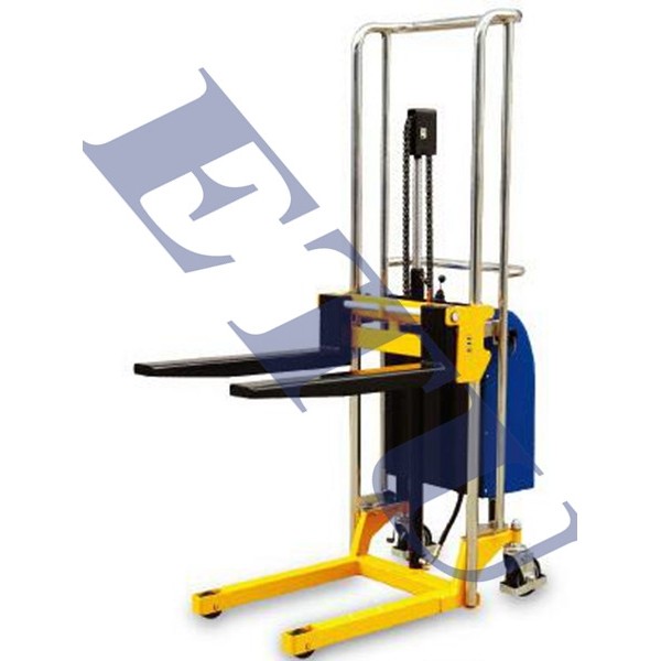 ETU易梯优,400Kg半电动轻型堆高车,工位车,配有可调货叉 可定制