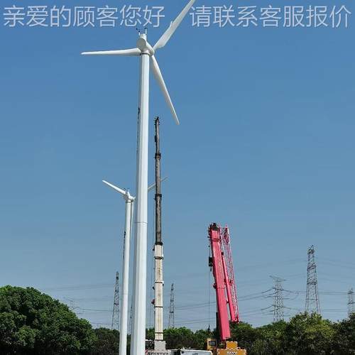 DLK风力力发电机100kw新能源水平轴光互补风气动风发电XTL-DLK-风