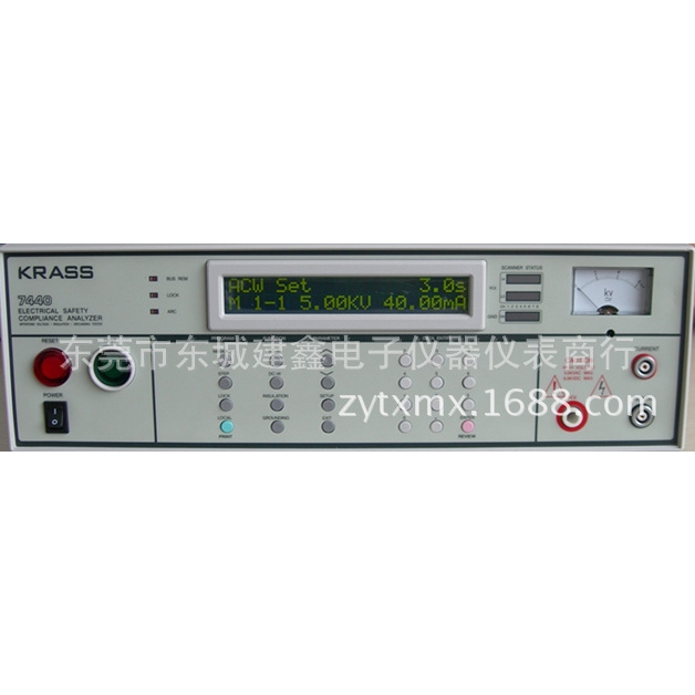 嘉仕KRASS7410安规综合测试仪交直流耐压绝缘阻抗接地测试30mA