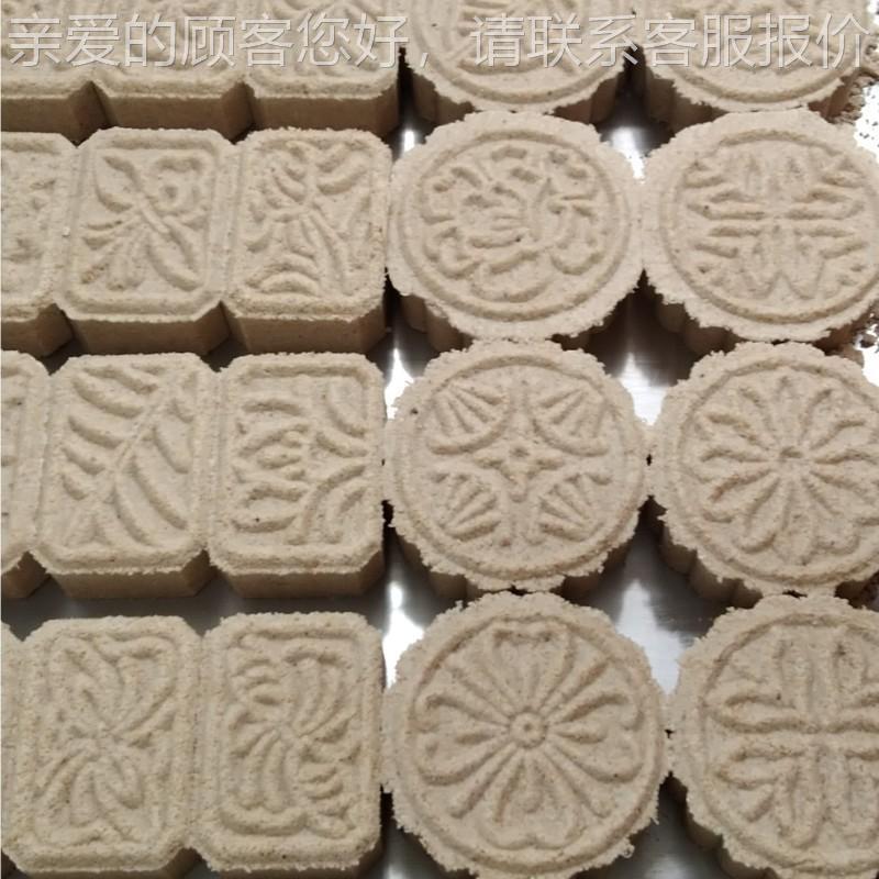 米饼设备 炒米机344饼状器杏仁米 饼机 形花纹可定