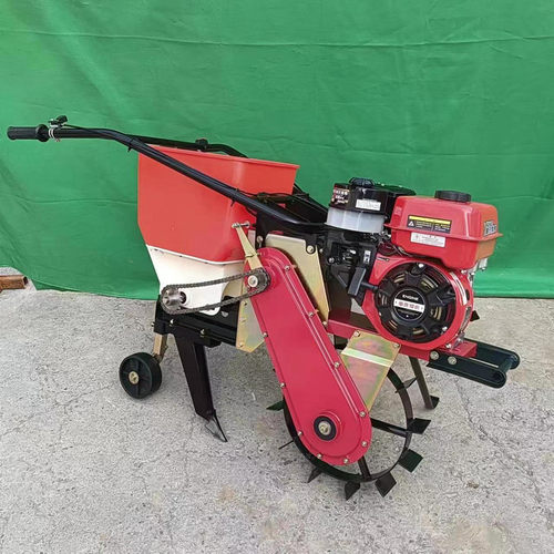 农用多功能玉米花生精播大豆点播穴播播种施肥追肥耘地开沟一体机