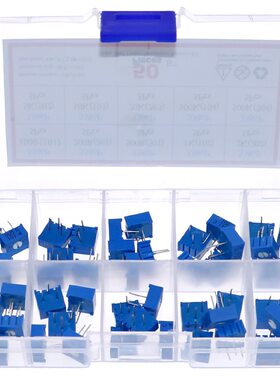 R5电位器50K2000K30精密501380PK6K1K120K套件RR0可调电阻02K010