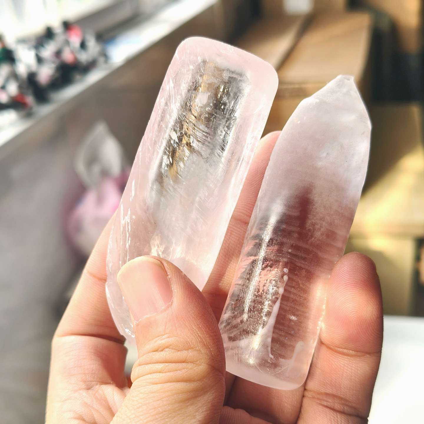 白刚玉材料 合成白刚玉原料 12#白宝石原材料 戒面雕刻原材料