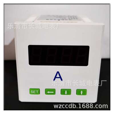 长城电表厂 白壳 SX72-ACI 300/5 供电AC220V 交流数显电流表
