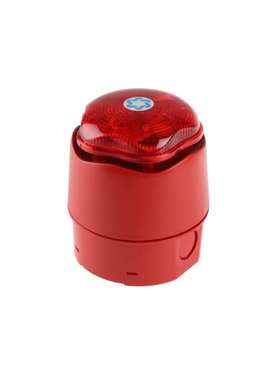 90020R5 Hosiden Besson声光报警器9-30V直流红色IP66110dB