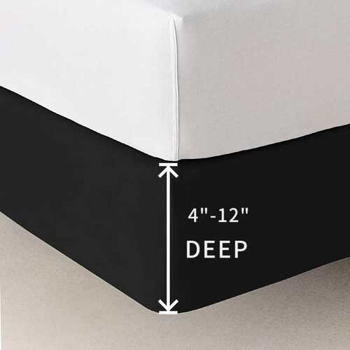 亚马逊新款弹力床箱套四面床围床箱罩Bed Wrap Box Spring Cover