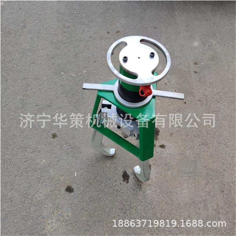 供应华策牌分体式液压防滑拉马 50吨油压拔轮器 手动泵三爪拉拔仪