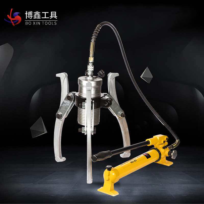 供应YL-50T分体式液压拉马带CP-700手动液压泵组合装 轴承拉拔器