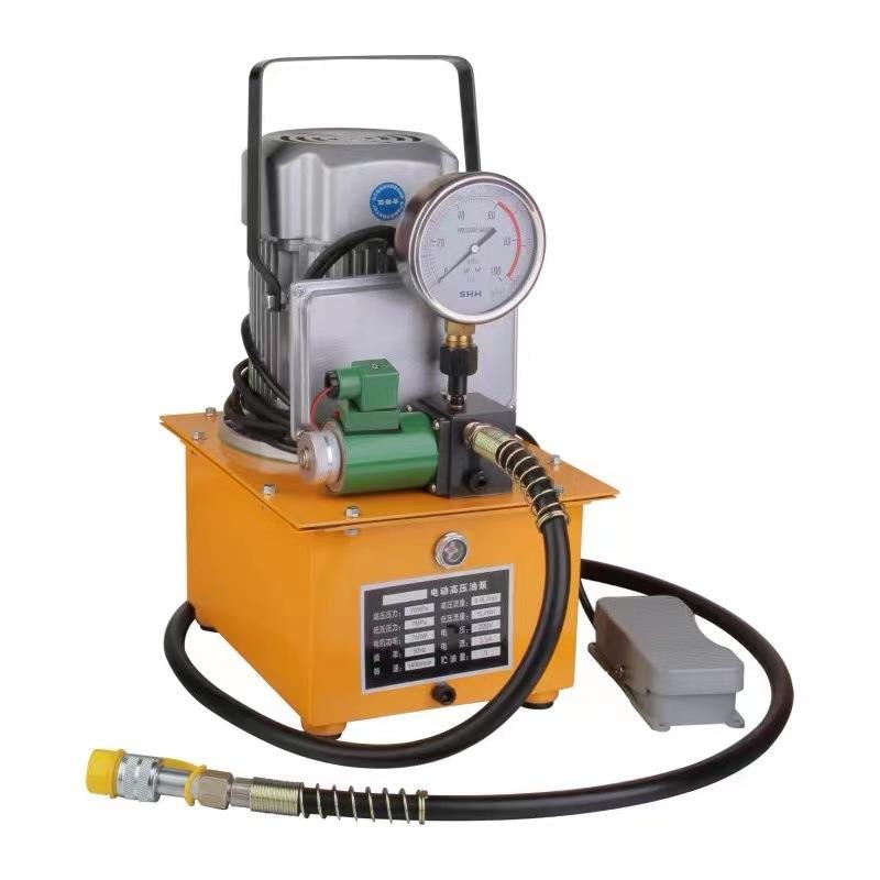 超高压油泵电动液压泵浦油压机脚踏单油路电动泵ZCB-700D纯铜电机